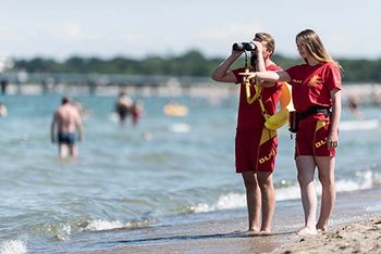 DLRG Pressefoto Wasserrettungsdienst