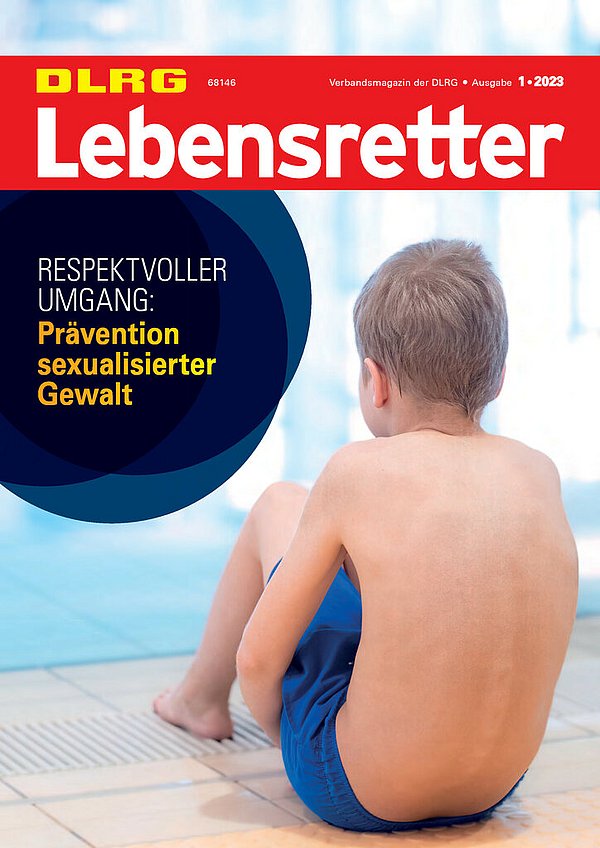 Titelbild Lebensretter 1-2023, DLRG Verbandskommunikation