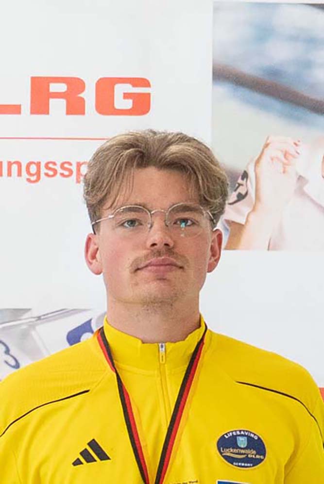 Max Stern aus dem DLRG Nationalteam